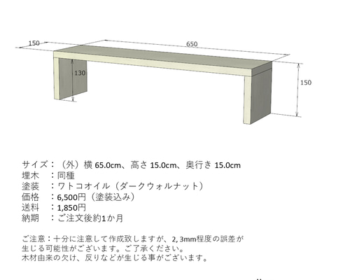 える様オーダー品】コの字ラック1個 その他家具 サカイ 通販 19444541