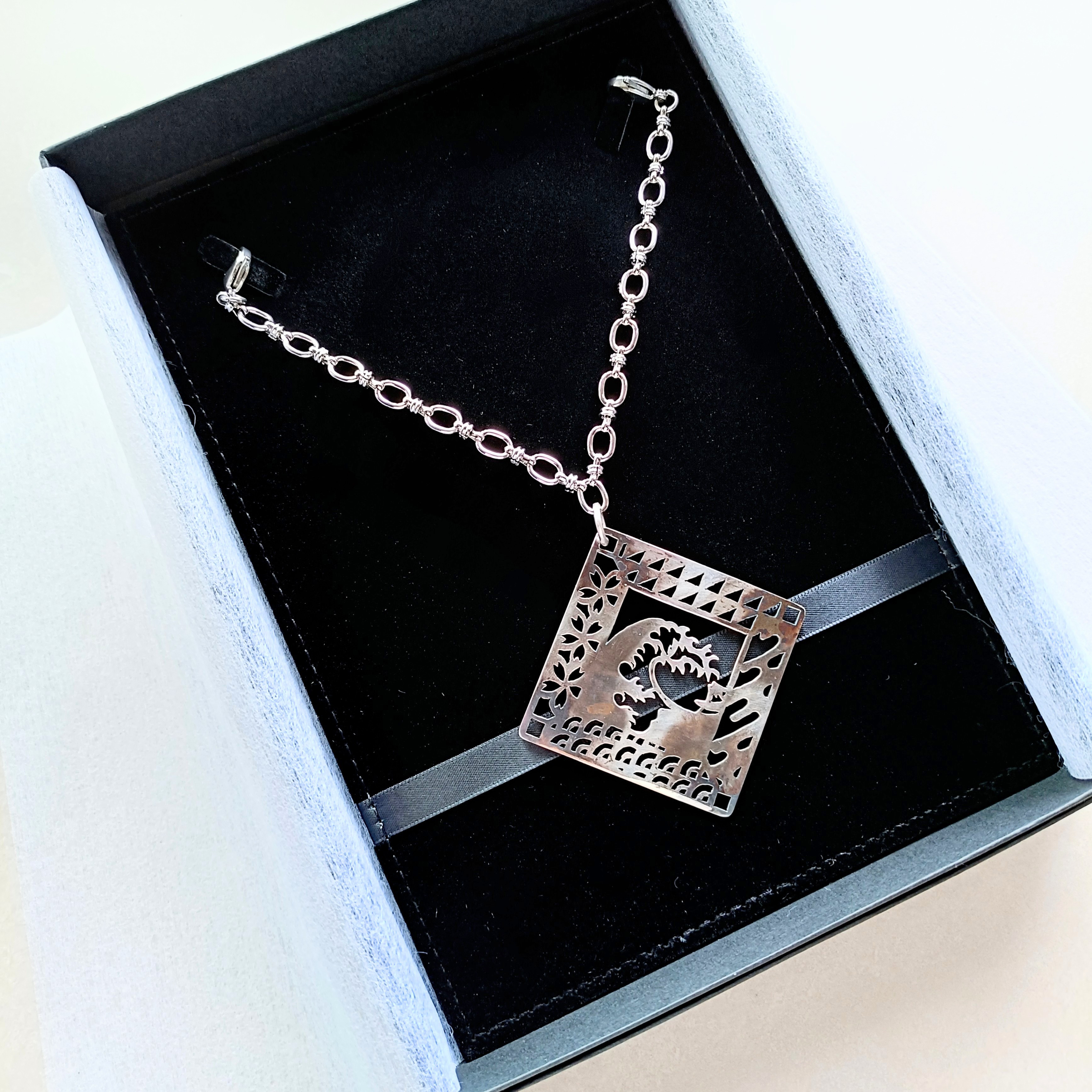 北斎 富嶽三十六景の羽織紐