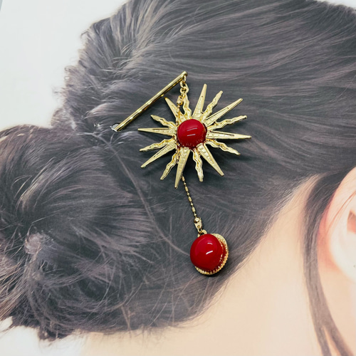 N06 かんざし 太陽神かんざし アポロンかんざし 太陽かんざし 簪