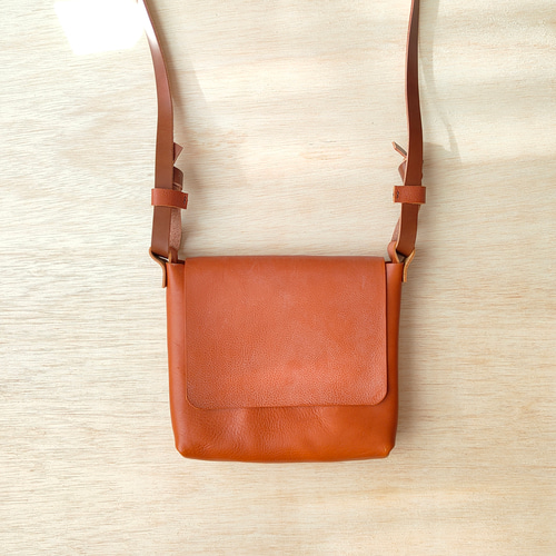 イタリアンレザー】ポストマンのメールバッグ(ショルダーバッグ/ミニ