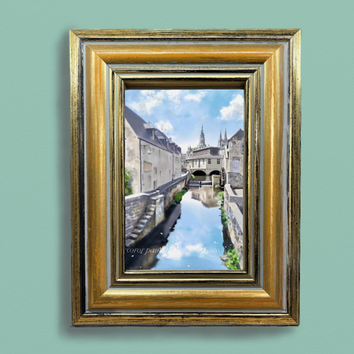 ポストカード ヨーロッパ風景画（組み合わせ自由4枚セット1.000