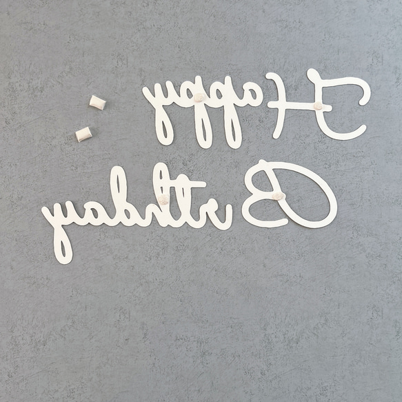 キラキラ✨グリッターレターバナー  Happy Birthday 4枚目の画像