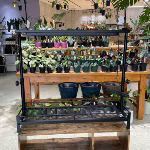 アイアン 植物棚 一段仕様 棚・シェルフ・ラック アイアン工房