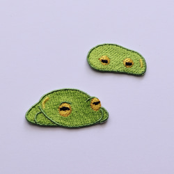 お名前ワッペン 「けもみみ」（うさぎ・パンダ・いぬ・ねこ） 名前