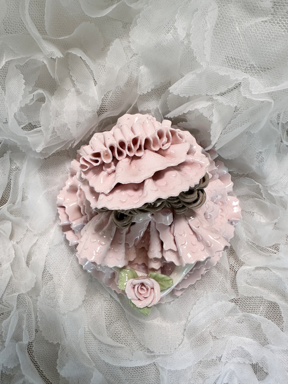 フリルドレスのお人形(オーダー作品) 8枚目の画像