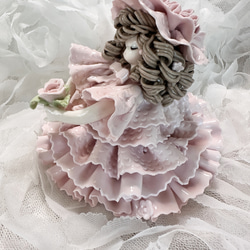 フリルドレスのお人形(オーダー作品) 12枚目の画像