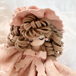 フリルドレスのお人形(オーダー作品) 9枚目の画像