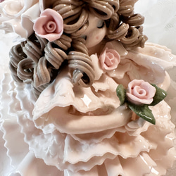 フリルドレスのお人形(オーダー作品) 10枚目の画像