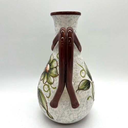 イタリア製・絵柄入りの花瓶 新品未使用品】花瓶 (イタリア製)