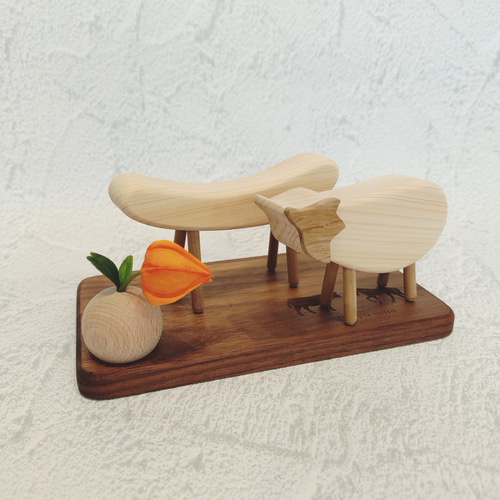 うちの子にも】ひのきの精霊馬 ～ traditional type ～ なす・きゅうり