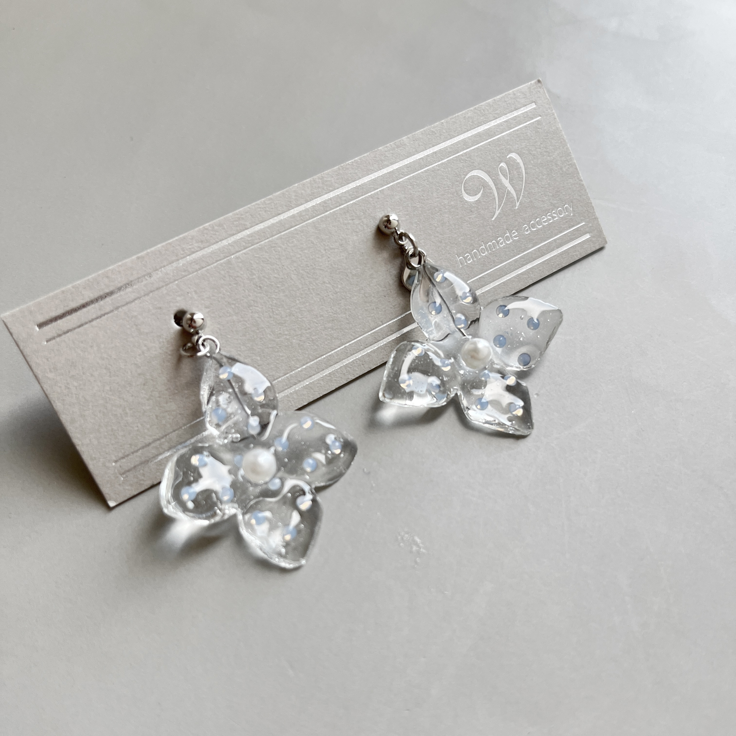 nuance ajisai / pierce or earring