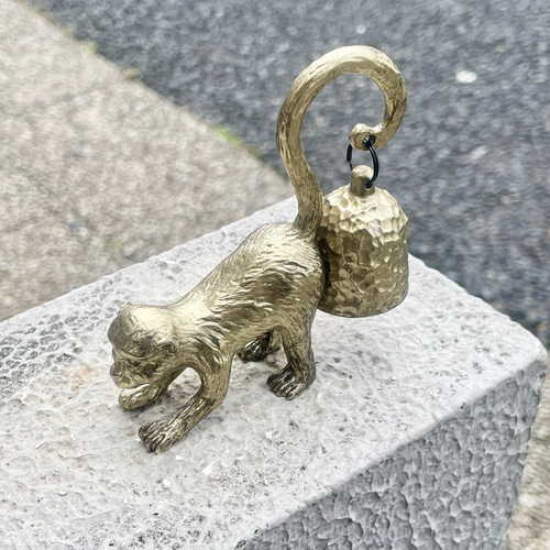 置き型ドアベル】キリン&モンキー ナチュラル可愛い 動物モチーフ