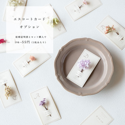 【ゲスト参加型 結婚証明書】キャンバスタイプ（ホワイトグリーン / アーティフィシャルフラワー） 6枚目の画像