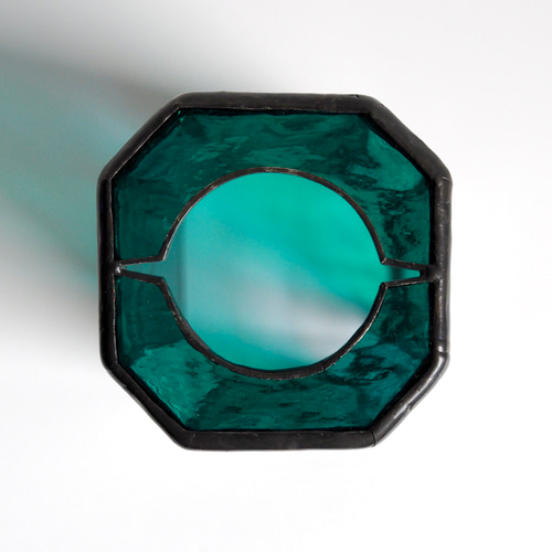 ステンドグラス製ランタンシェード『GlowShade』／ゴールゼロ対応／一点もの ステンドグラス製ランタンシェード『GlowShade』／ゴールゼロ