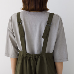 【30％OFF】体系カバー コットン100％ ワイド サロペットパンツ 19枚目の画像