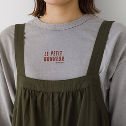 【30％OFF】体系カバー コットン100％ ワイド サロペットパンツ 16枚目の画像