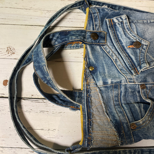 リメイクデニム 3wayトート・ショルダーバッグ・バックパックbag