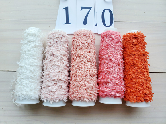 めっちゃ可愛い糸　約10gミニコーン巻き×5本セット 1枚目の画像
