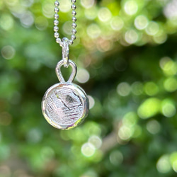 ムオニオナルスタ隕石（メテオライト）シルバーペンダント◇Silver Pendant with chain 12枚目の画像