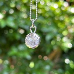 ムオニオナルスタ隕石（メテオライト）シルバーペンダント◇Silver Pendant with chain 11枚目の画像