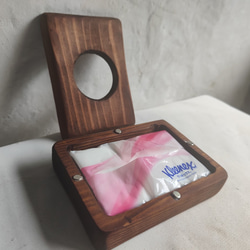 ポケットティッシュ収納小箱 3枚目の画像