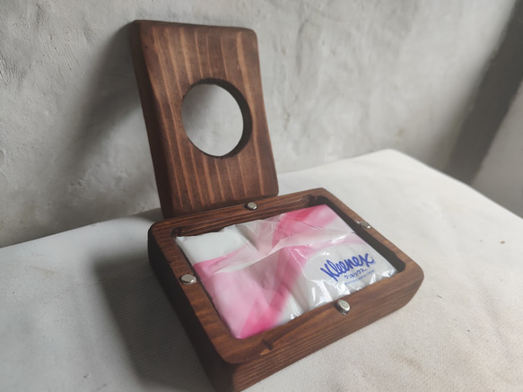 ポケットティッシュ収納小箱 3枚目の画像