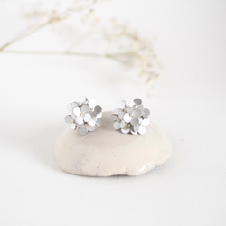 革花　Letherbouquetピアス/イヤリング 5枚目の画像