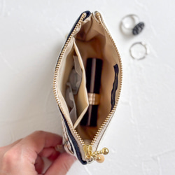 大人のためのインド刺繍ポーチ3点セット｜プチギフトや自分へのご褒美に｜ヴィンテージチャーム付き 9枚目の画像