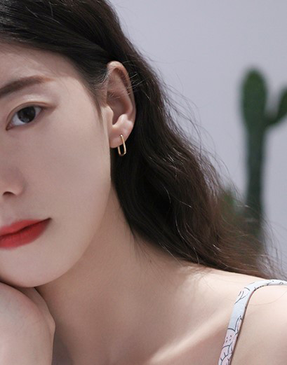 【La Corser】7-10mmアコヤ天然海水真珠ピアス2点セット、18Kゴールドピアス、ラウンドパール