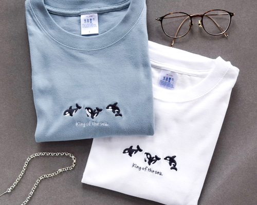 夏コミ【ETERNAL LAND】ガブットボンプ　Tシャツ　刺繍キャップ セット キッズ 半袖Tシャツ ポケット刺繍 オフホワイト – ねずみのANDY