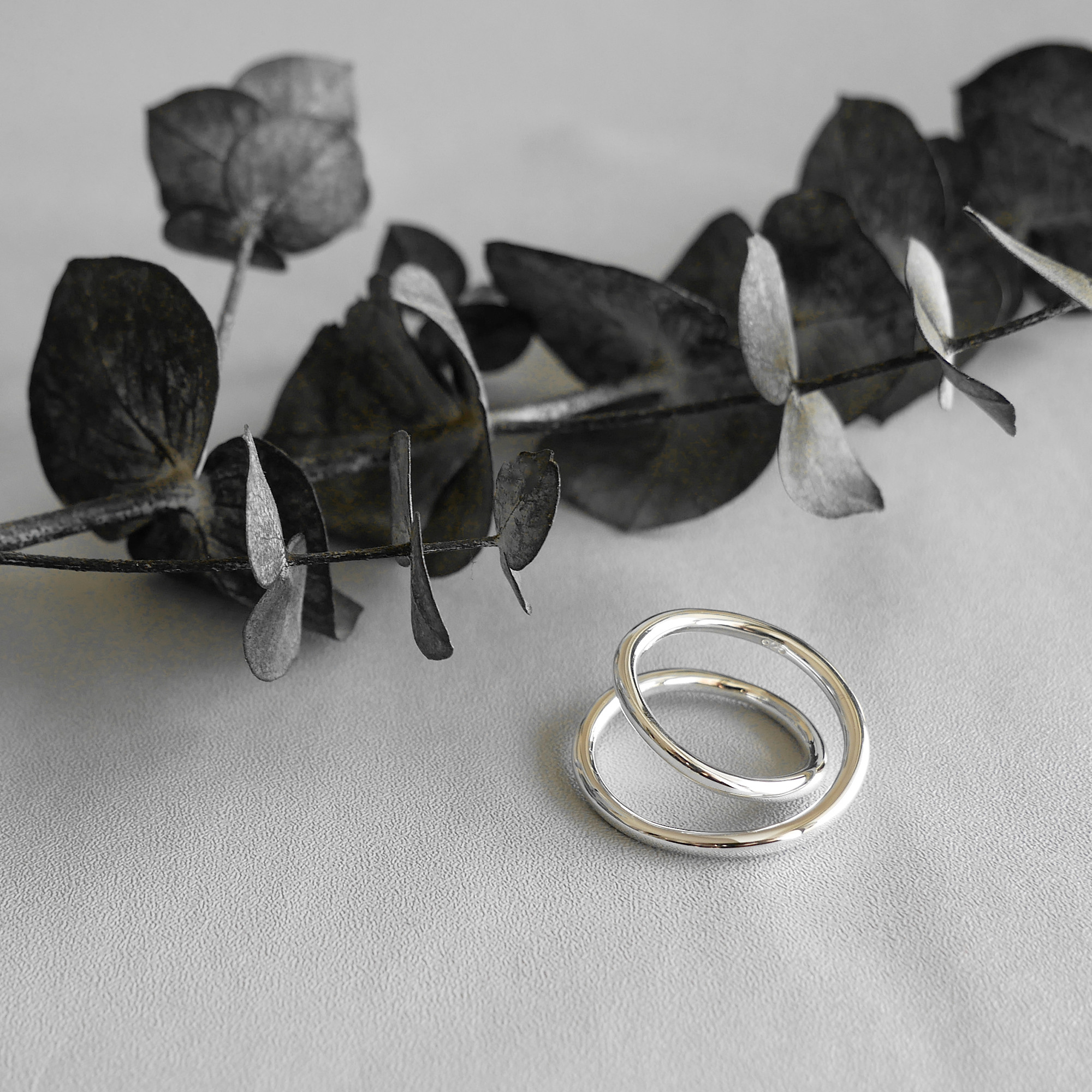 【送料無料・再販】スパイラルリング / silver　R071