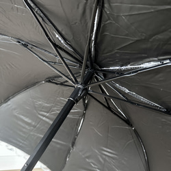 日傘 雨傘 折りたたみ傘 レース 骨8本 晴雨兼用 完全遮光 UVカット E5/ブルー 4枚目の画像