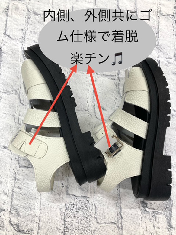 【&#39;25夏季新品】炎炎夏日又來襲！收縮包裝牛皮Gurkha涼鞋^^ 第10張的照片