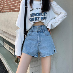 【即納　黒】大きいサイズ レディース デニム　ショートパンツ　新品 4XL 7枚目の画像