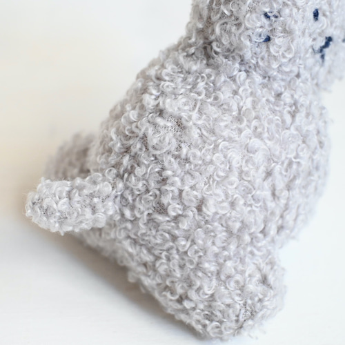 くっつきぬいぐるみ ねこちゃん（ライトグレー） ぬいぐるみ