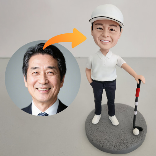 オーダーメイド 写真で作る ボブルヘッド 自分のフィギュア 記念