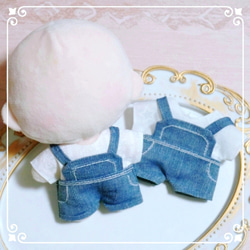 10cmぬい服 チェックジャケット（セットアップ選択可