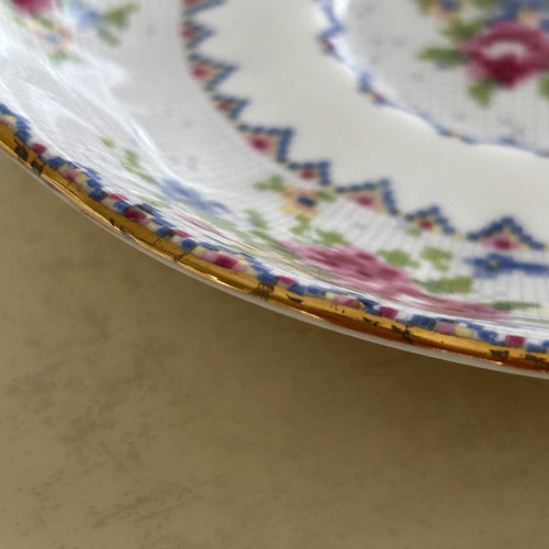 英国Vintage ROYAL ALBERT ロイヤルアルバート プチポワン デミタス