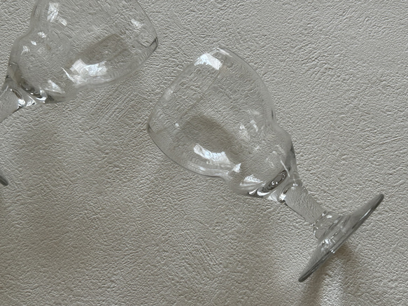 イギリス Vintage シェリーグラス リキュールグラス ガラス器 パフェ