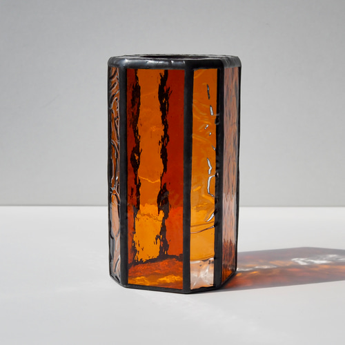 ステンドグラス製ランタンシェード『GlowShade』／ゴールゼロ