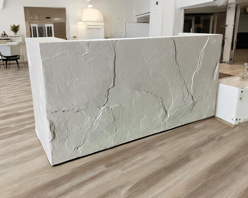 店舗什器シリーズ】ワイド180【岩っぽい】 カウンター レジカウンター