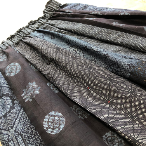 着物リメイクパッチスカート鶴梅 sddefault.jpg