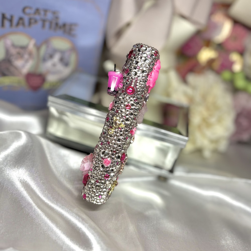 キラキラ✨️ビビットピンク デコ iQOSイルマiワンケース アイコス
