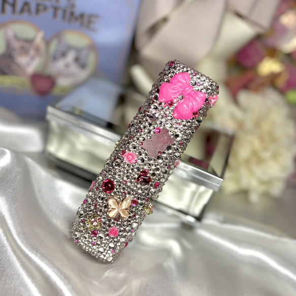 キラキラ✨️ビビットピンク デコ iQOSイルマiワンケース アイコス