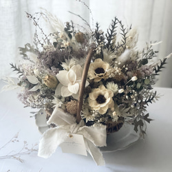 スプレーバラのナチュラルカラースワッグ】ドライフラワー スワッグ