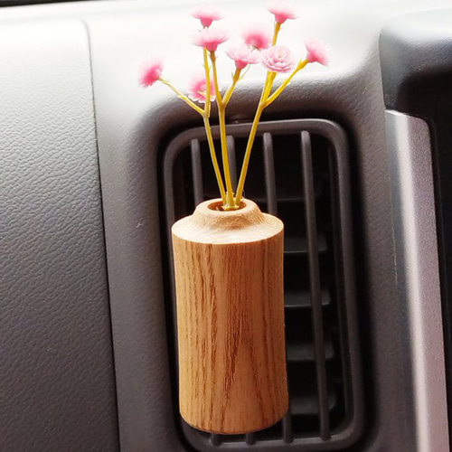 車用 アロマ一輪挿し（通気口用 フラワーベース) 一輪挿し・花瓶・花器