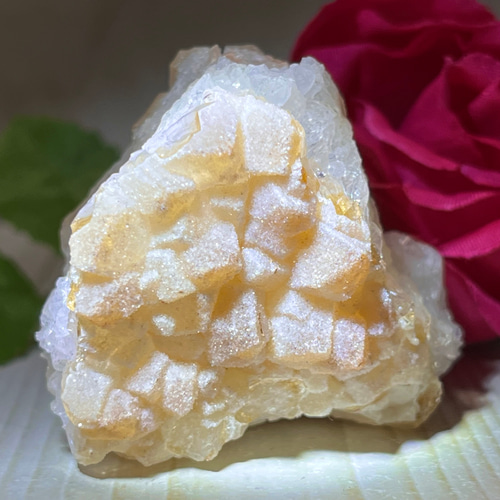 恋愛成就❤︎ シュガーキャップ シトリンクォーツ 原石 ラフストーン