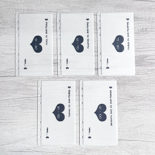 Savingリフィル デザイン⑯ 100Saving 11枚+1シートセット