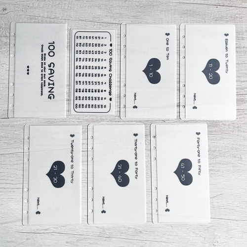 Savingリフィル デザイン⑯ 100Saving 11枚+1シートセット その他雑貨