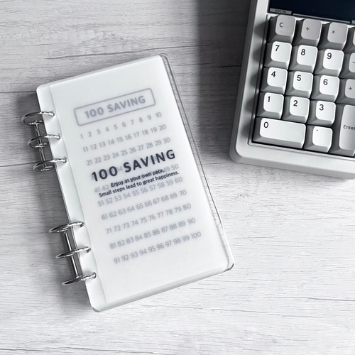 Savingリフィル デザイン⑥ 縦向きver 100Saving 11枚+1シートセット